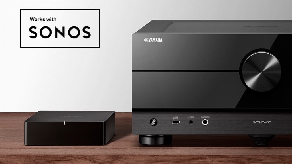 2025 Yamaha AVENTAGE A/V Receivers Now Works with Sonos
