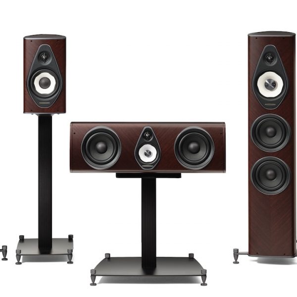 Sonus faber Olympica G3 Speakers in Dark Wood Front