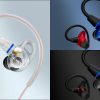 2026 Sony IER-M500 IEMs Colors in Clear, Black, and Red/Blue