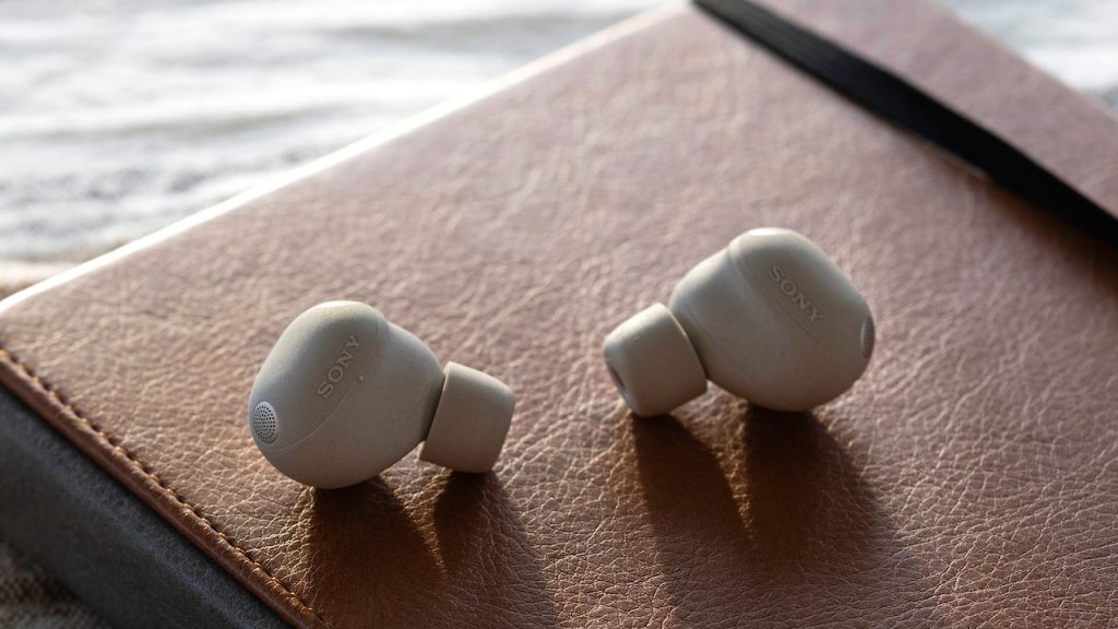 Sony WF-1000XM6 Wireless ANC Earbuds at the Beach