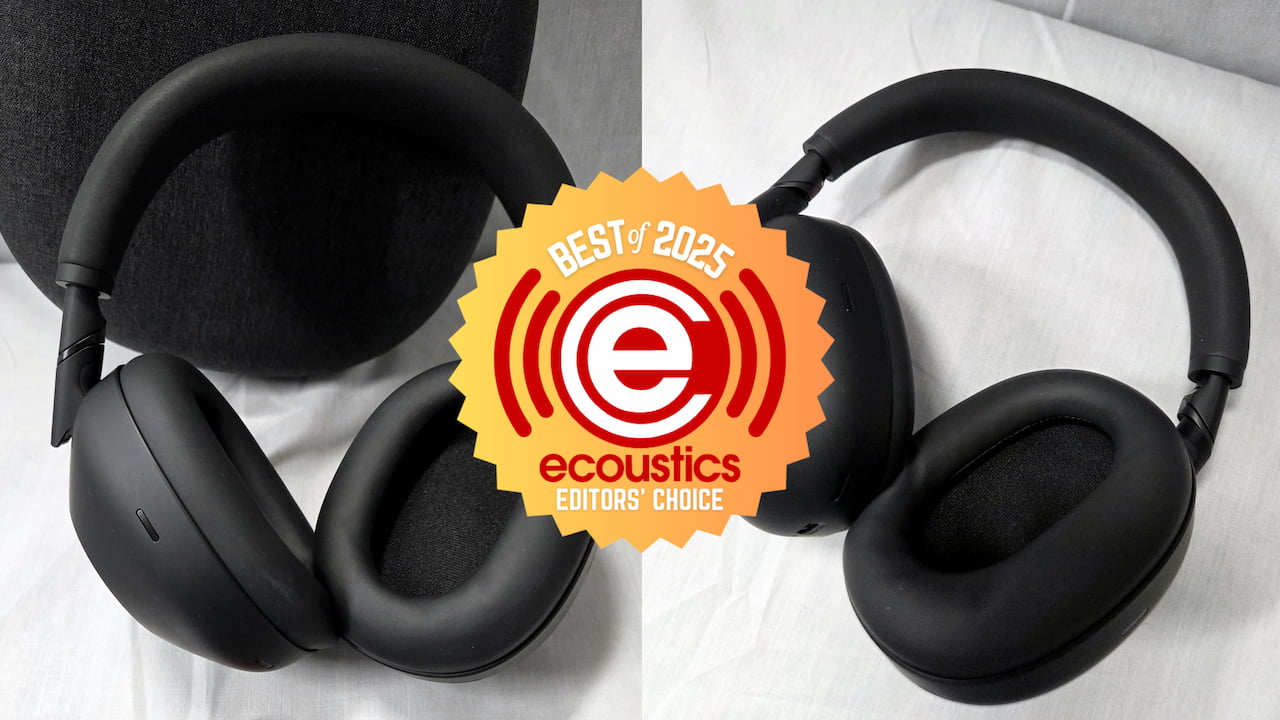 Sony WH-1000XM6 Wireless Noise Cancelling Headphones win eCoustics Editors' Choice 2025