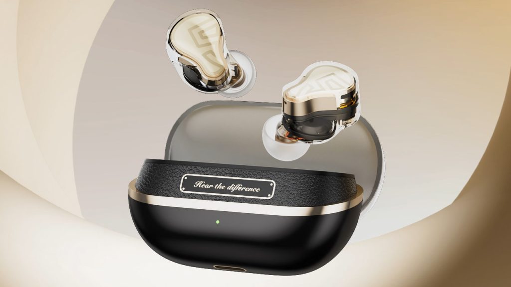 SoundPeats H3 with Hear the Difference on Charging Case