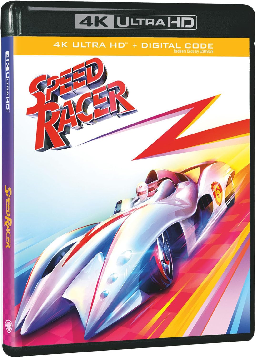 Speed Racer 4K UHD Blu-ray Disc Front Cover