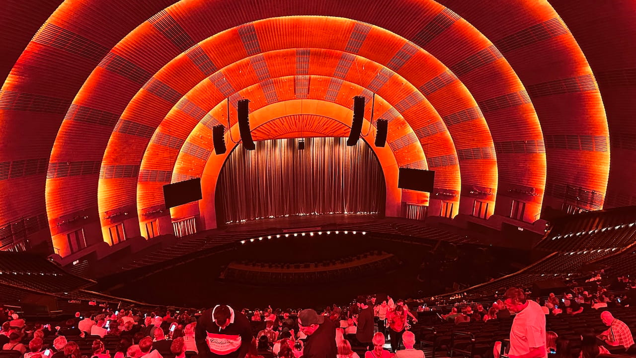 Inside the Sphere in Las Vegas