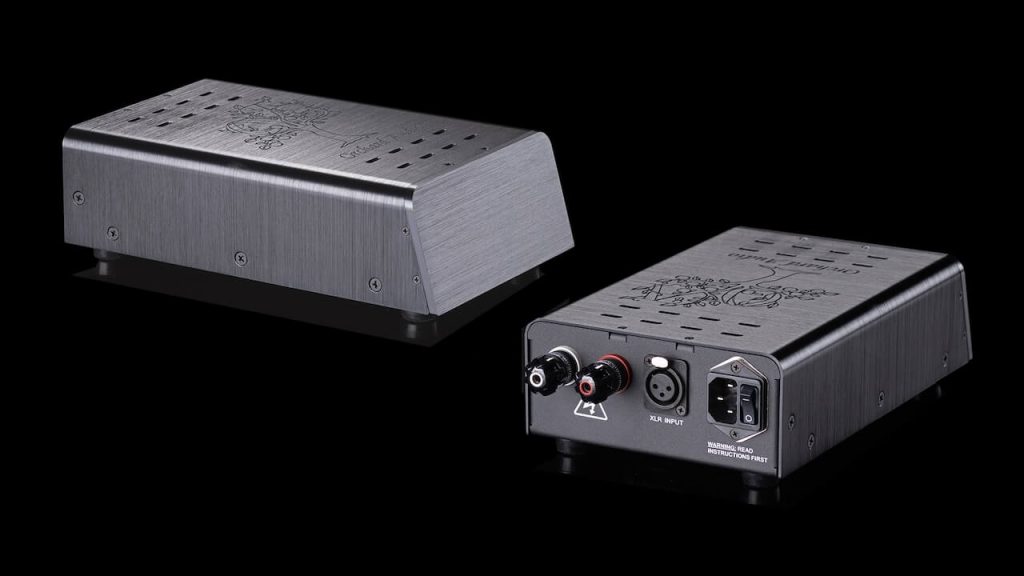 Orchard Audio Starkrimson 25 Mono Premium amplifier front back