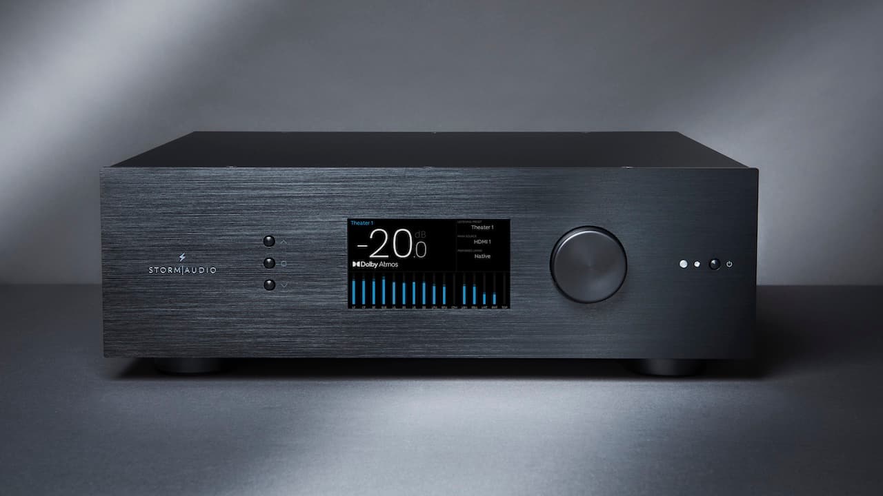 Storm Audio Core 16+ AV Preamp/Processor Front View