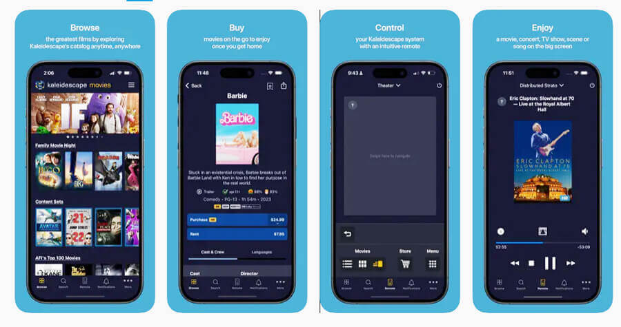 Kaleidescape Mobile App