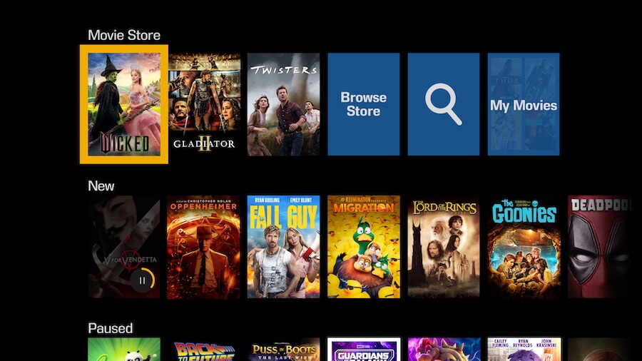 Kaleidescape Strato V M E Movie Store