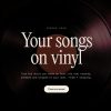 Suno Vinyl puts your songs on vinyl