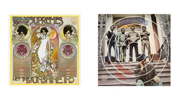 Supremes and Four Tops Vinyl Reissue Album Covers