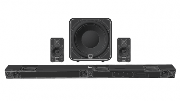 SVS Revolution Soundbar and Subwoofer