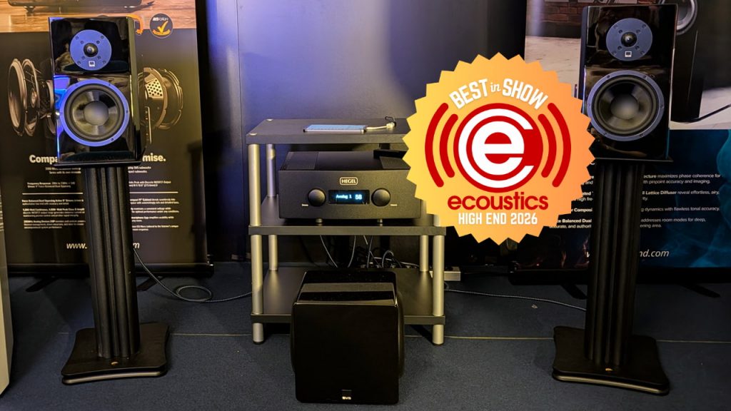 SVS Ultra Evolution Bookshelf Speakers with 3000 Micro R|Evolution Subwoofers at HIGH END Vienna 2026