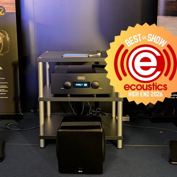 SVS Ultra Evolution Bookshelf Speakers with 3000 Micro R|Evolution Subwoofers at HIGH END Vienna 2026