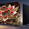 TCL Q10M TV Front and Back Angle