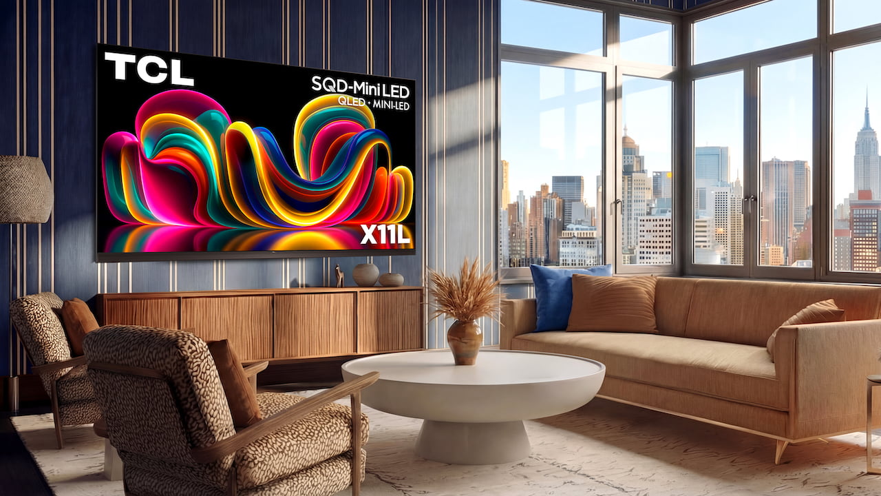2026 TCL X11L SQD Mini LED TV Lifestyle