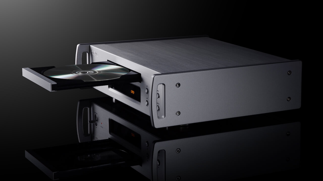 TEAC PD-507T CD Transport Angle Open