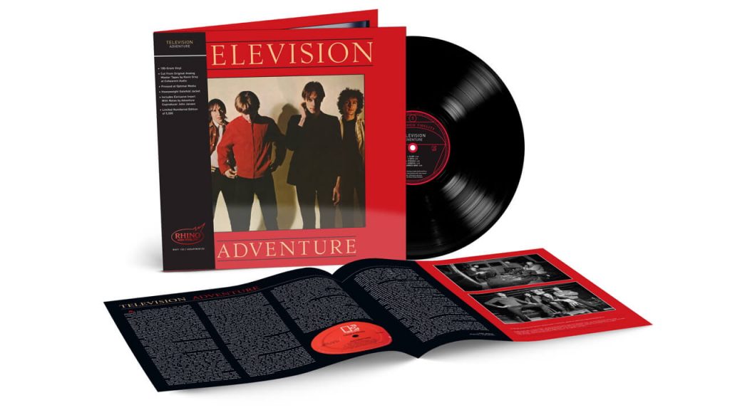 Television Adventure LP Album Reissue Angle
