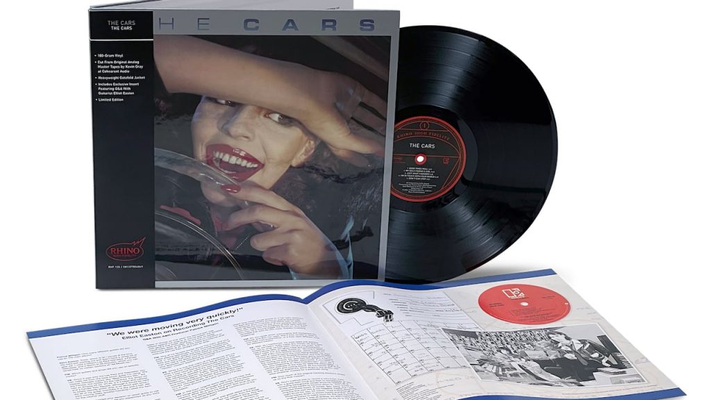 The Cars Vinyl Reissue Unnumbered Album with Insert