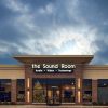Exterior view of The Sound Room retail storefront