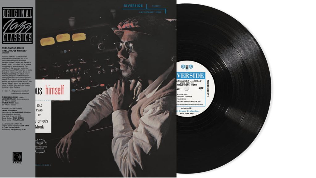 Thelonius Monk Himself Original Jazz Classics Vinyl Reissue