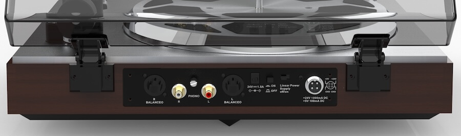 thorens-td404-rear