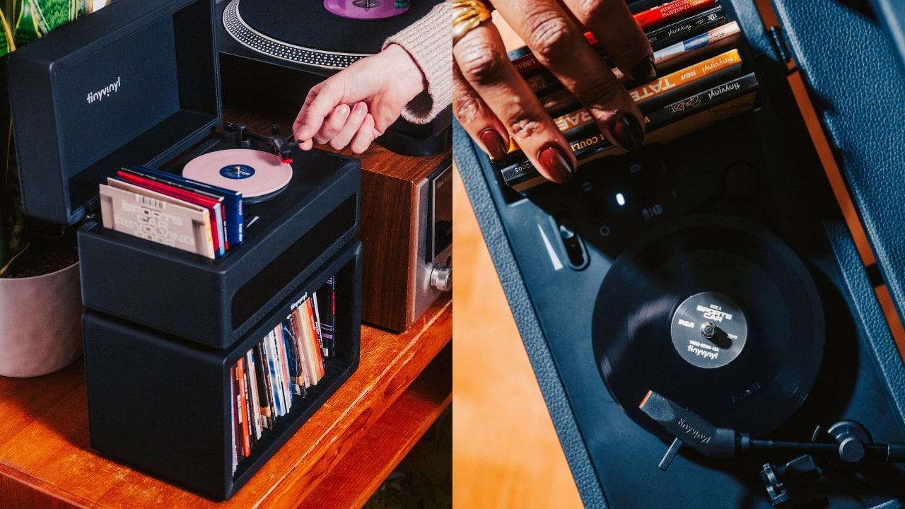 Tiny Vinyl Player Lifestyle