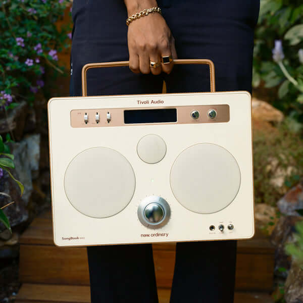 Tivoli Audio New Ordinary SongBook Max Speaker Carry Front