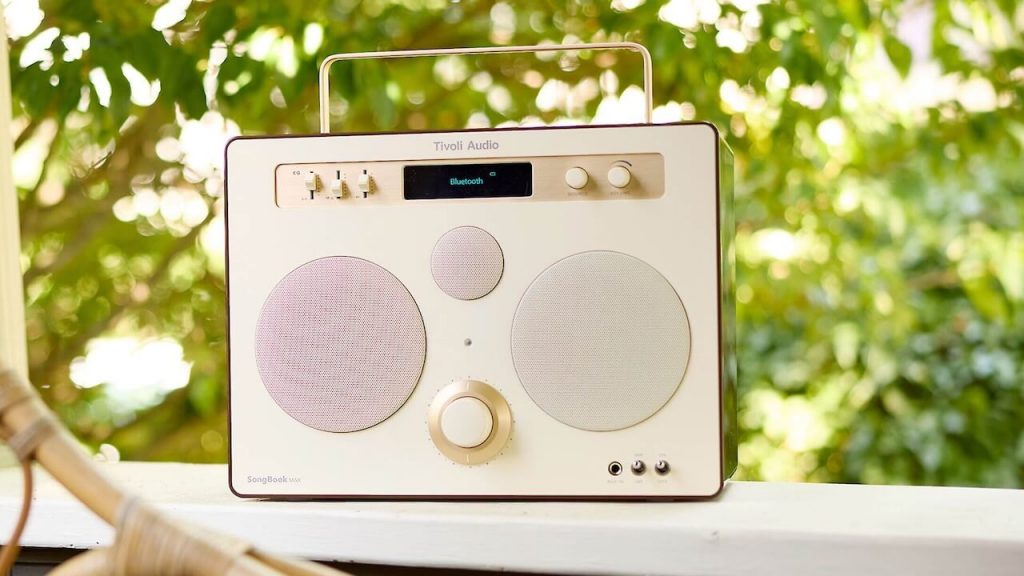 Tivoli Audio SongBook MAX Lifestyle in window