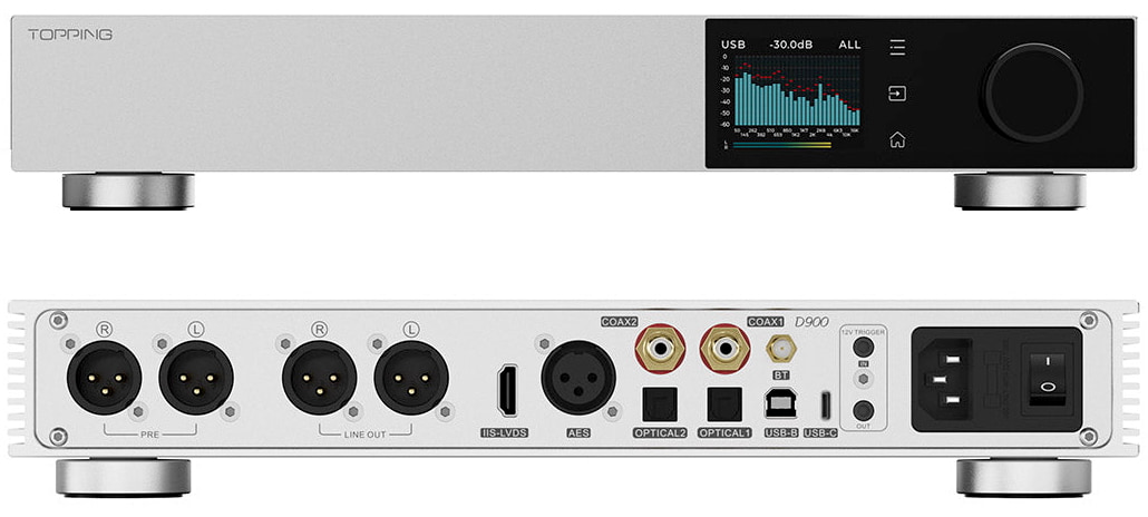 topping-d900-dac-front-back