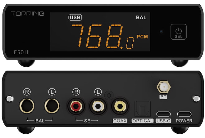 topping-e50-ii-dac-front-back