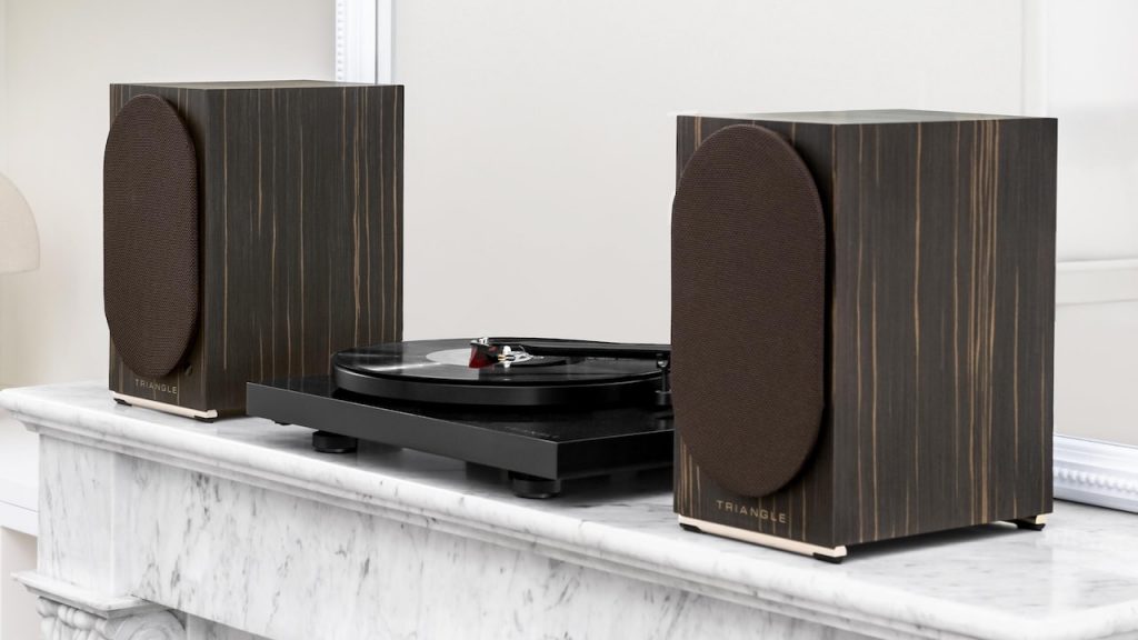 2026 Triangle AIO Twin Wireless Speakers in Macassar Lifestyle