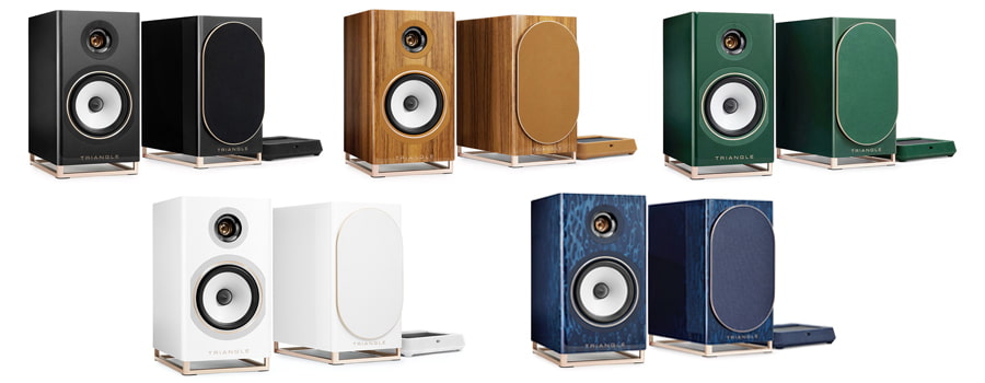 Triangle Capella 2 Wireless Speaker Finishes and Colors