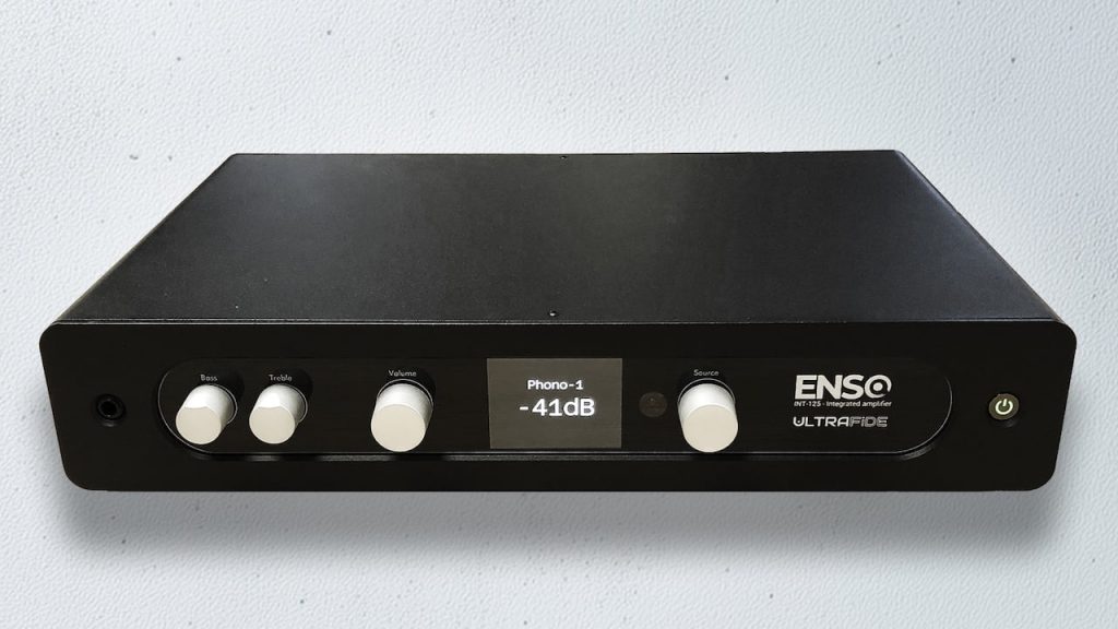 Ultrafide Audio ENSO Integrated Amplifier Front