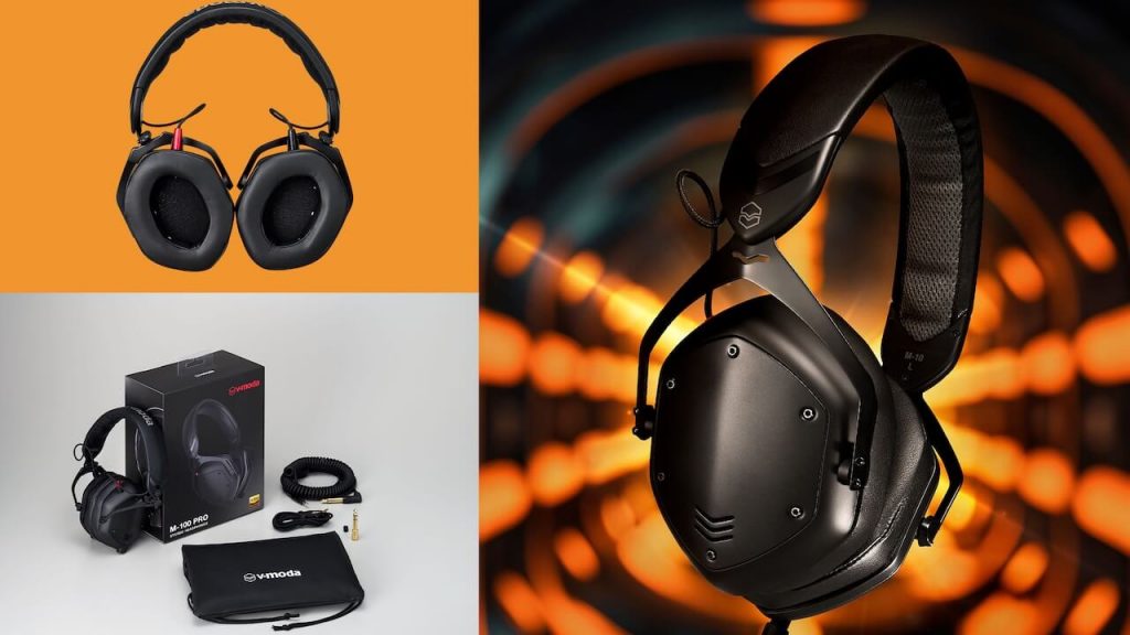 V-MODA M10 and M100 Pro DJ Headphones