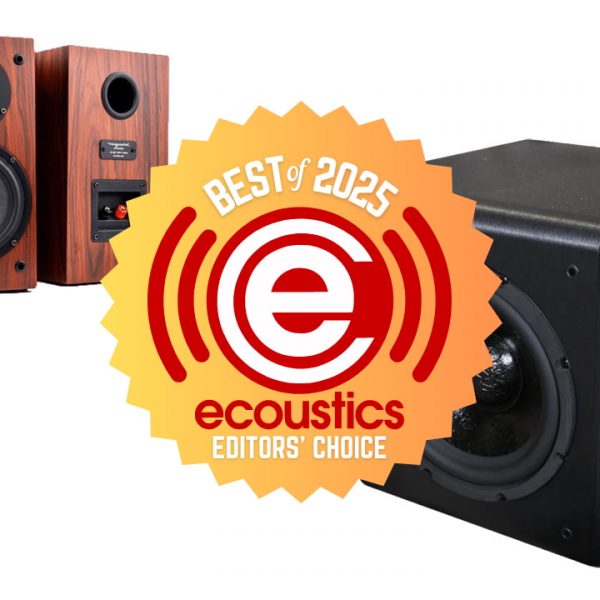 Vera-Fi Vanguard Scout Bookshelf Speakers and Caldera 10 Subwoofer eCoustics Editors' Choice 2025