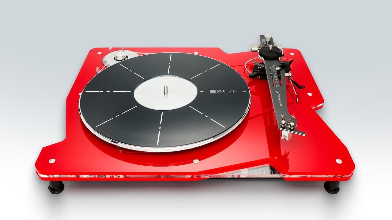 Vertere DG-X Turntable Red