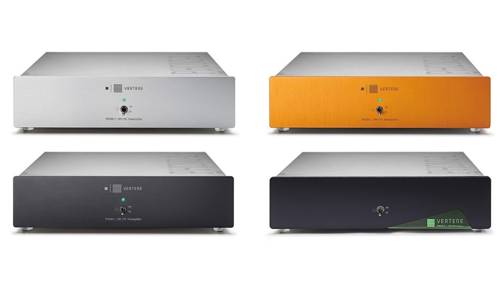 2026 Vertere Phono-1 LX Colors Front