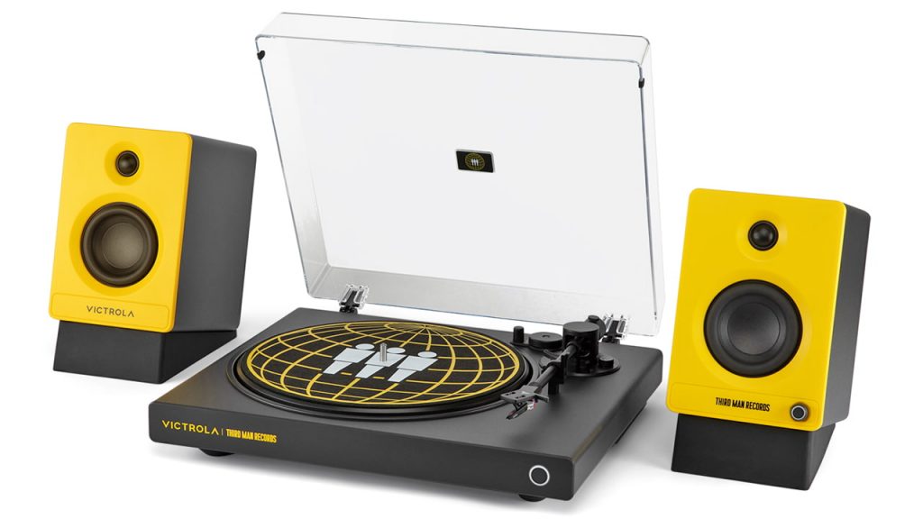 Victrola and Third Man Records Limited Edition Turntable and Speakers