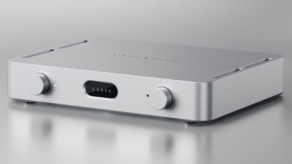 2026 Vinnie Rossi Canta Integrated Amplifier Angle