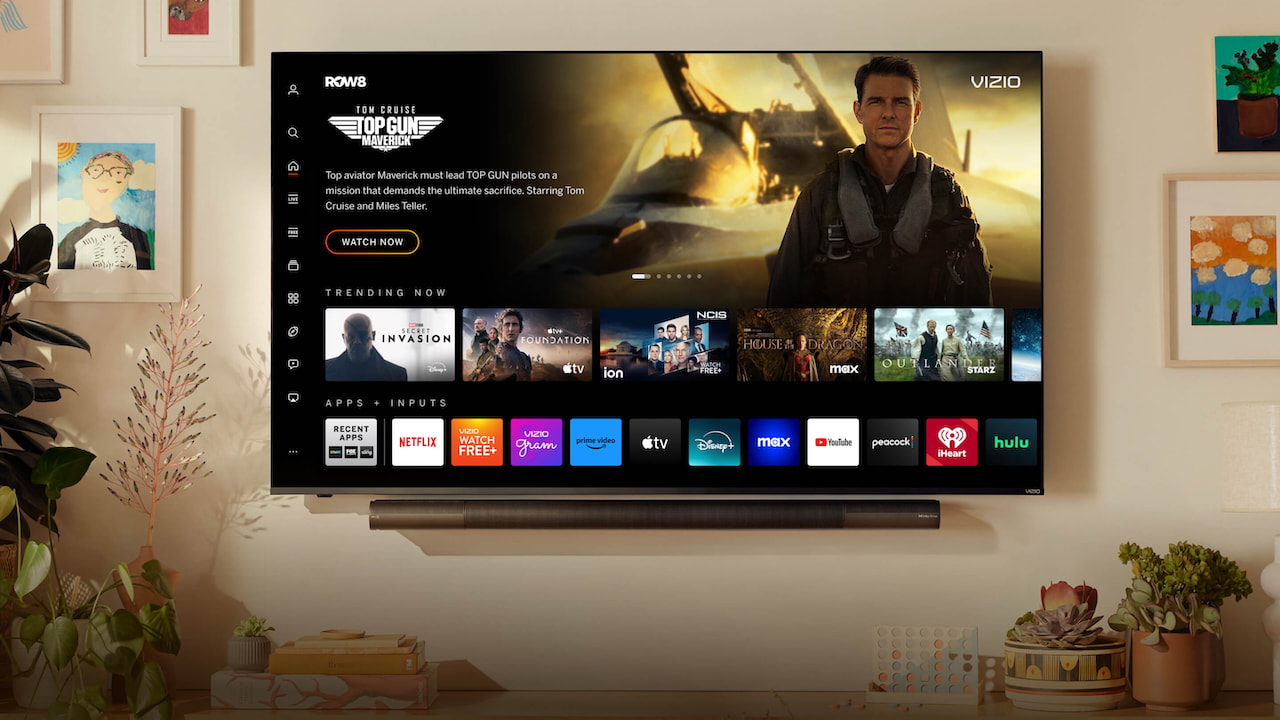 2025 Vizio Smart TV Home screen