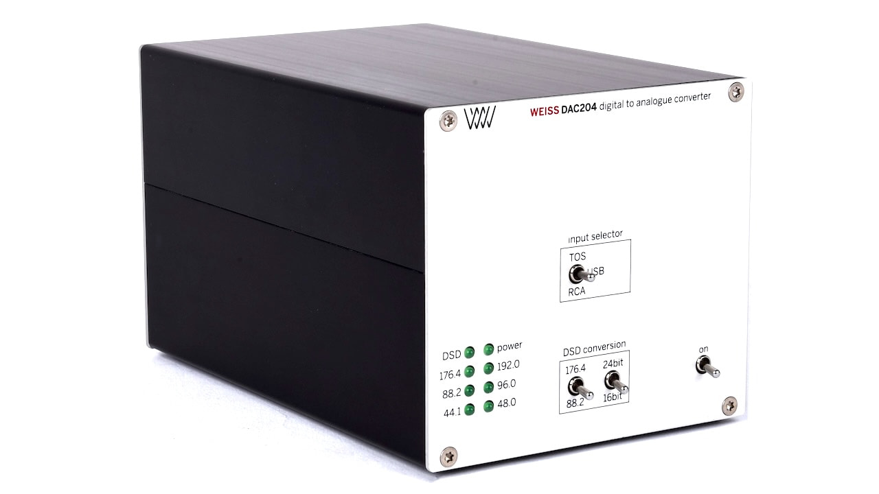 Weiss DAC204-MK2 DAC Angled
