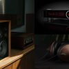 Wharfedale Super Denton Bookshelf Speakers, Aavik U-288 Streaming Amplifier and Meze Audio 99 Classics 2nd Gen Headphones