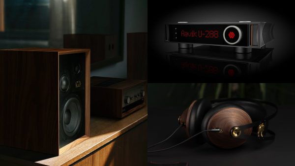 Wharfedale Super Denton Bookshelf Speakers, Aavik U-288 Streaming Amplifier and Meze Audio 99 Classics 2nd Gen Headphones