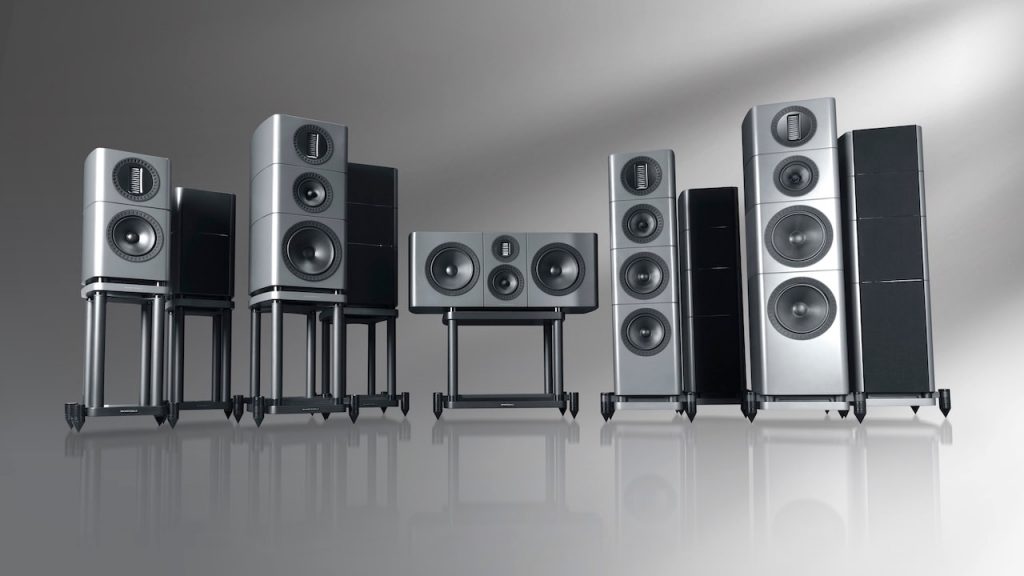 Wharfedale Elysian R Series Loudspeakers in Grey