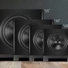 2026 Wharfedale NOVA Subwoofers Front Black
