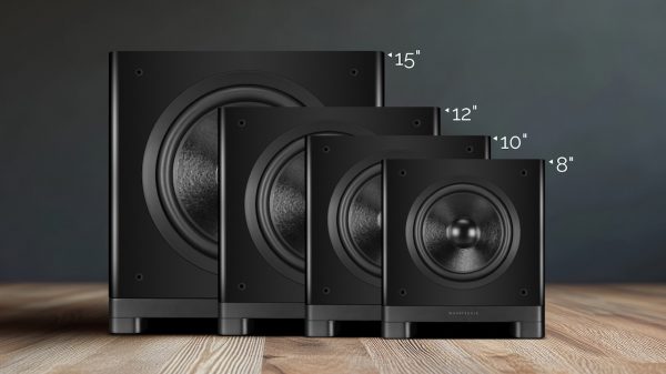 2026 Wharfedale NOVA Subwoofers Front Black