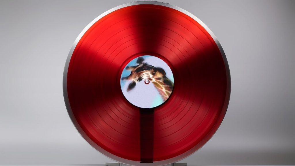Miniot Wheel 3 Record Player Red