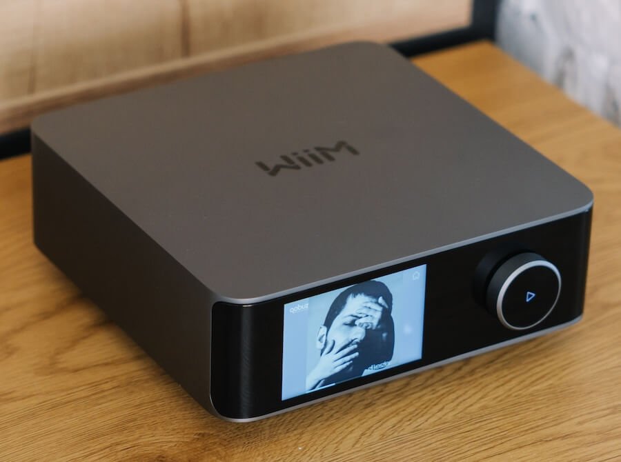 WiiM Amp Ultra Front Angle
