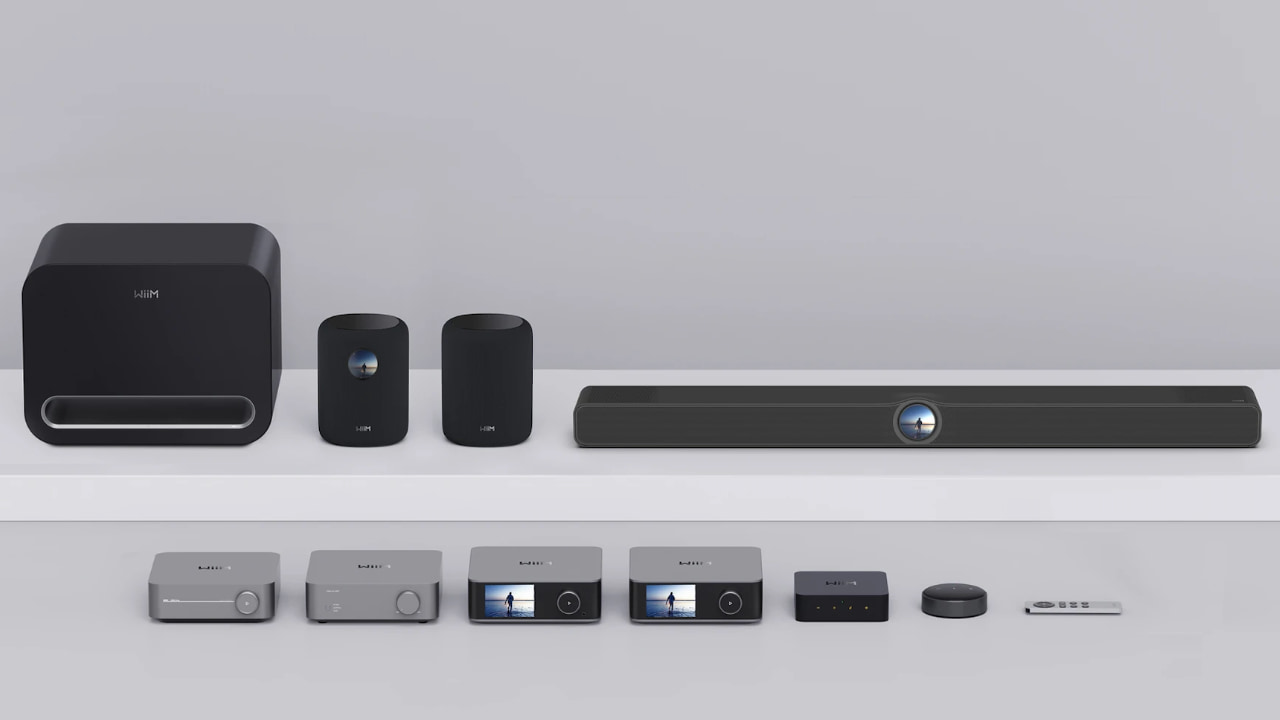 2026 line-up of WiiM audio products