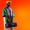 will.i.am holding 2026 LG xBoom Blast portable Bluetooth Speaker